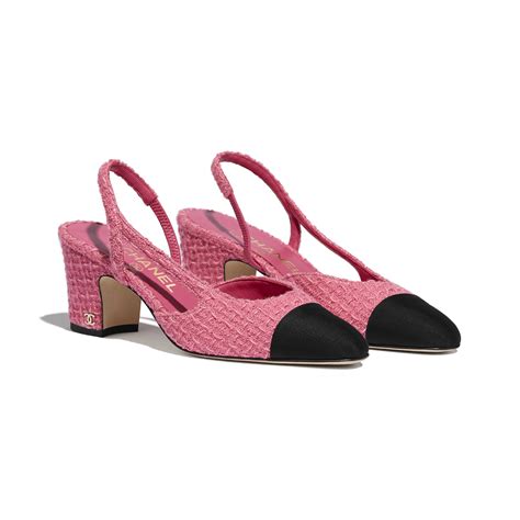 slingback chanel rose